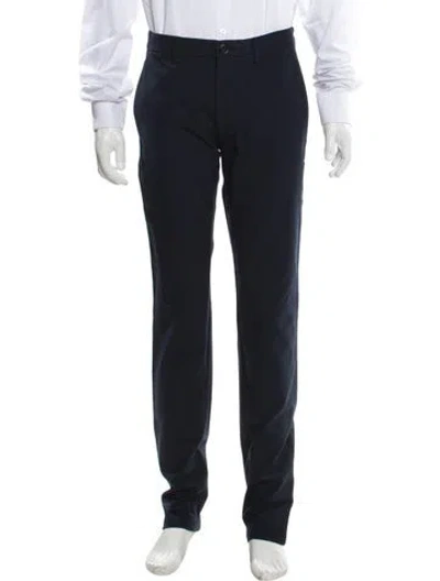 Pre-owned Theory Chinos In Blue