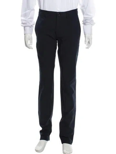 Pre-owned Theory Chinos In Blue