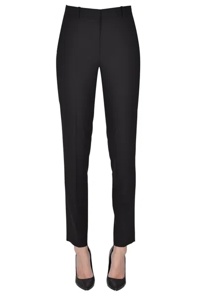 Theory Cigarette Trousers In Black