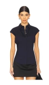 Theory Cinch Shirt In Navy