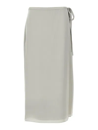 THEORY CL TIE WRAP SKIRT