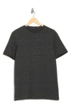 Theory Claey Slub Lounge T-shirt In Charcoal Multi