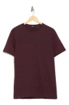 Theory Claey Slub Lounge T-shirt In Chianti Multi