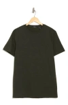 Theory Claey Slub Lounge T-shirt In Grove Multi