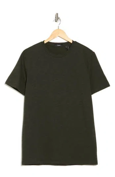 Theory Claey Slub Lounge T-shirt In Grove Multi