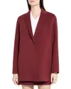 Theory Clairene Wool & Cashmere Jacket In Burgundy