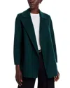 Theory Clairene Double Face Jacket In Green