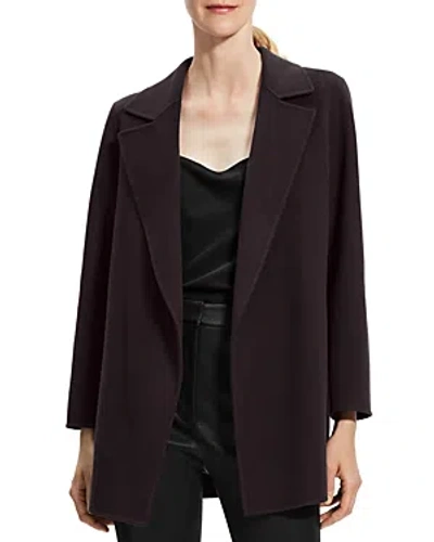 Theory Women's Clairene Wool-cashmere Coat In Mink
