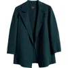 Theory Clairene Wool & Cashmere Jacket In Green