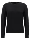 Theory Classic Black Wool Sweater In Black