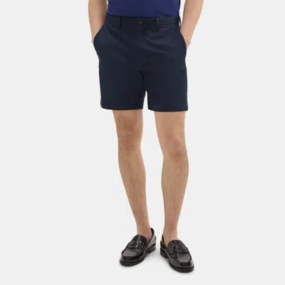 Theory Classic-fit 7” Short In Organic Cotton In Baltic