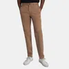 Theory Classic-fit Pant In Organic Cotton In Brown
