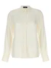 Theory 'classic' White Shirt With Pointed Collar