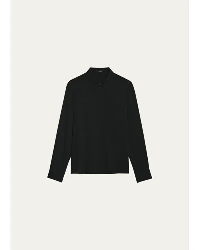 Theory Classic Fitted Shirt In Black - 00