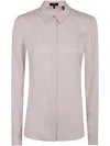 Theory Camisa - Rosado In Multicolor