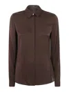 Theory Classic Fitted Shirt In Grey