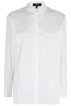 Theory Classic Menswear Shirt In White