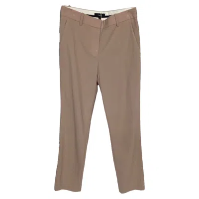 Theory Classic Pants In Pink Wool