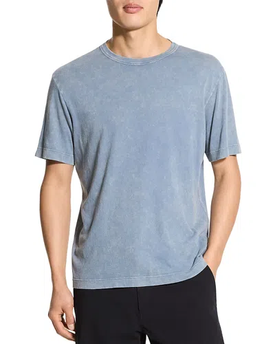 THEORY CREW NECK TEE IN FADE JERSEY
