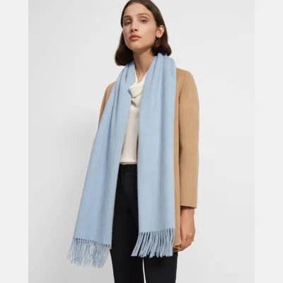 Theory Classic Scarf In Cashmere In Paradise