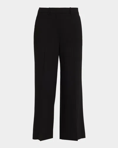 Theory Classic Straight-leg Pants In Black