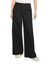 Theory Grey High-waist Pants With Pences In Stretch Wool Woman In Black