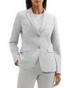 Theory Classic Wool-blend Blazer In Pattern