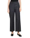 Theory Classic Wool Wide Leg Pants In Blue