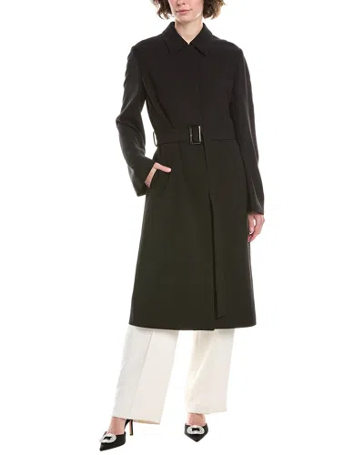 Theory Clean Car Coat In Black