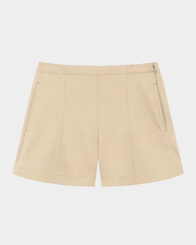 THEORY CLEAN COTTON SHORTS