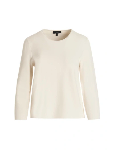 Theory Clean Jumper In White