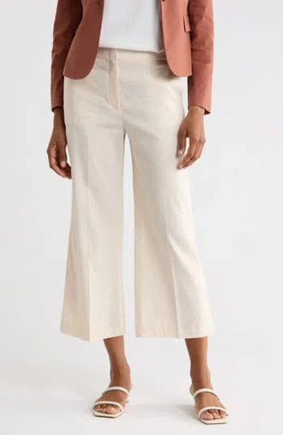 Theory Clean Terena Crop Pants In White