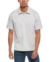 Theory Clint Polo Shirt In Gray