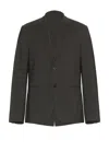 Theory Clinton Blazer In Charcoal Melange