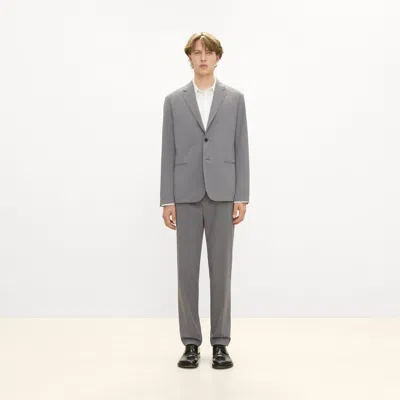 Theory Clinton Blazer In Motion Nylon In Carbon