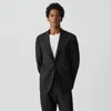 Theory Clinton Blazer In Motion Wool In Black