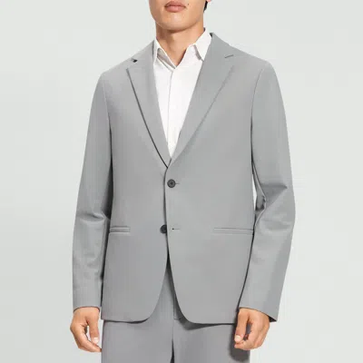 Theory Clinton Blazer In Precision Ponte In Gray