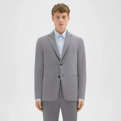 Theory Clinton Blazer In Precision Ponte In Stone