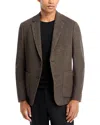 Theory Clinton City Knit Twill Jersey Jacket