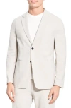 Theory Clinton Precision Ponte Knit Blazer In Gray