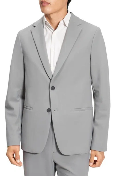 Theory Chambers Blazer In Stretch Wool In Vapor Melange
