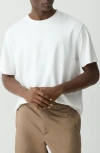 Theory Clinton Relaxed Cotton T-shirt In White