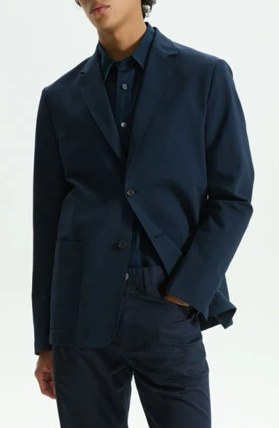 Theory Clinton Tailored Fit Solid Sport Coat In Blue