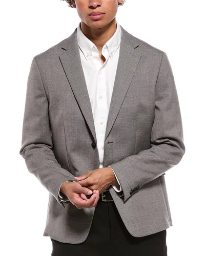 Theory Clinton Wool Blazer In Gray