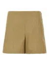 Theory Cotton Shorts With Back And Side Pockets