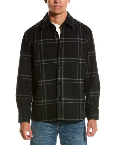 Theory Clyfford Shirt In Black