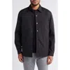Theory Clyfford Stretch Nylon Snap-up Shirt Jacket