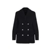 Theory Baltic Blue Recycled Wool Peacoat
