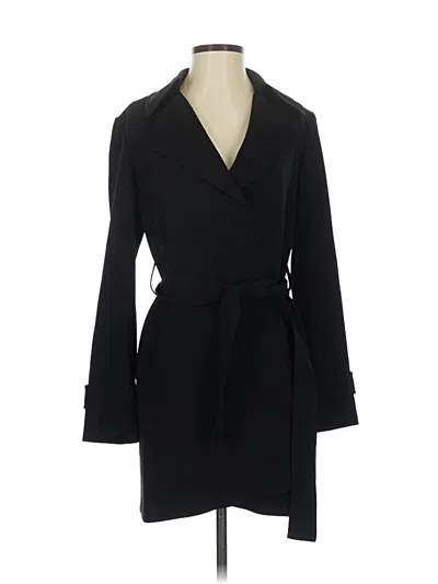 Pre-owned Theory Coat In Black