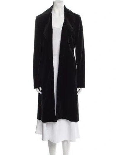 Pre-owned Theory Coat In Black